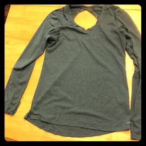 Teal  Long sleeve sweat wicking top